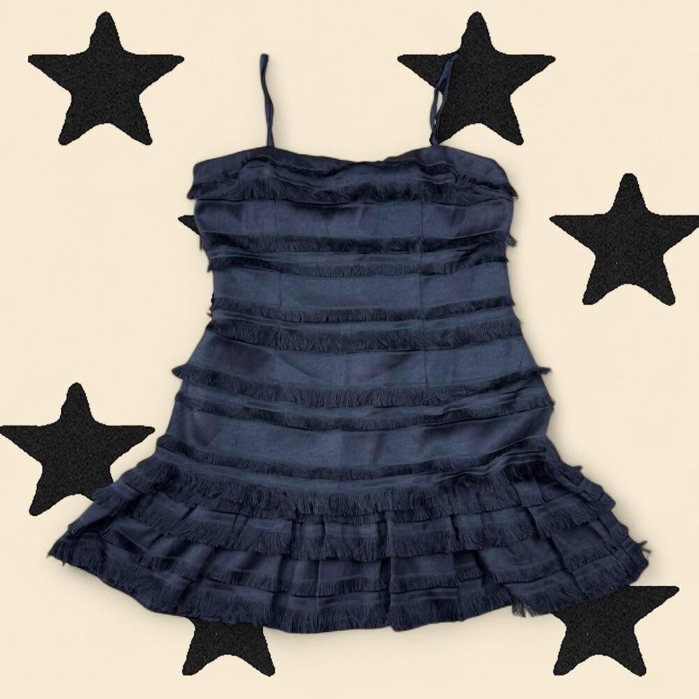 ★ Princess Polly black ruffle mini dress ★